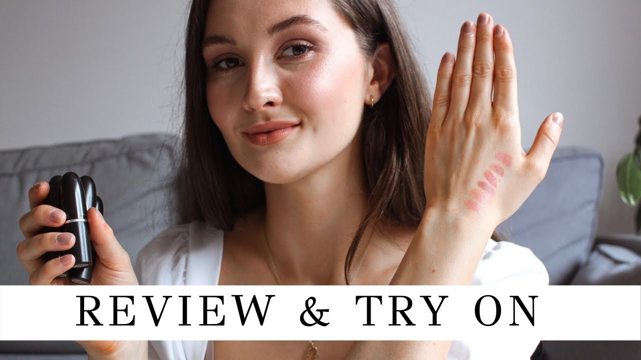 MAC LIPSTICK REVIEW AND TRY ON | VELVET TEDDY, HONEYLOVE, MOCHA & MORE...