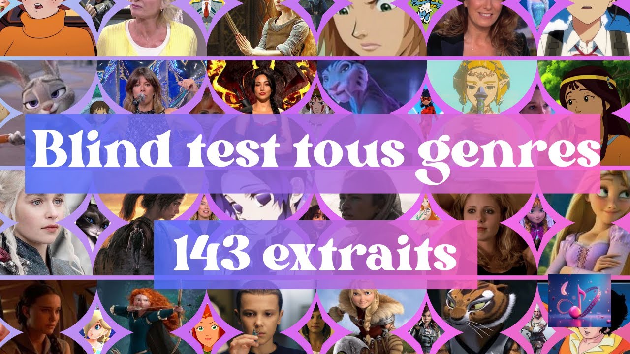 Blind test tous genres - 143 extraits
