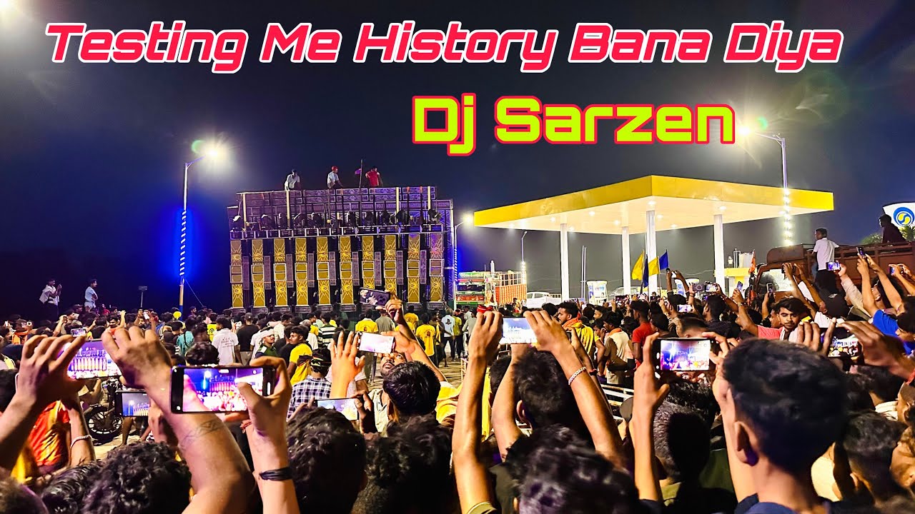 Dj Sarzen First Testing Me Motto Me History Bana Diya💥Entertainment Box Competition ||