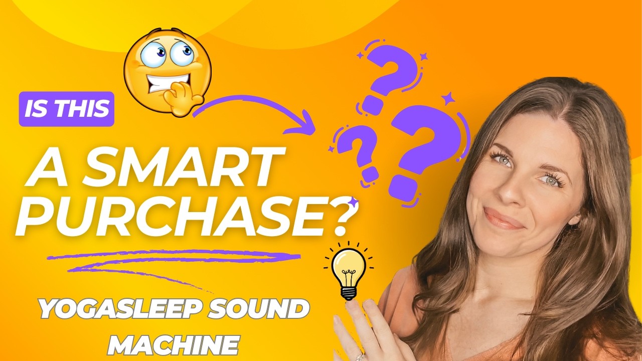 Yogasleep Nod White Noise Sound Machine Overview | My Thoughts  #ad #amazoninfluencer