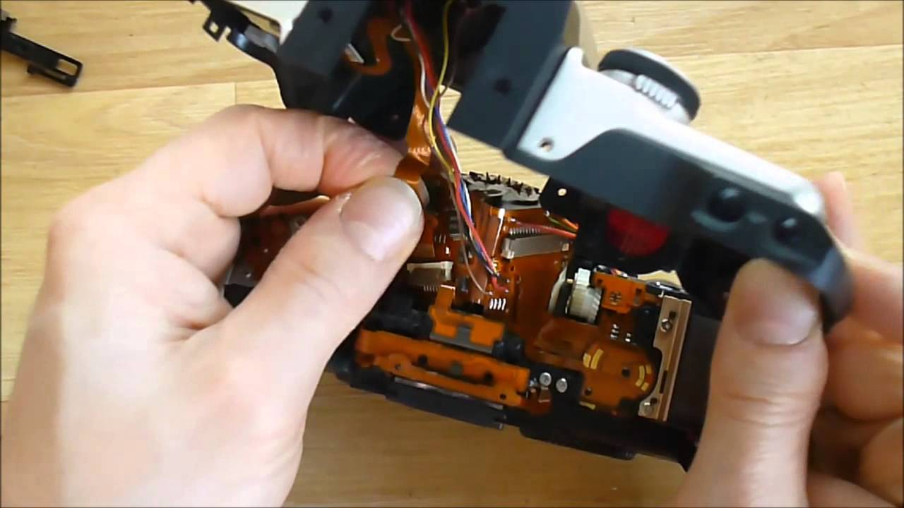 Разборка Canon Eos 50, часть 1