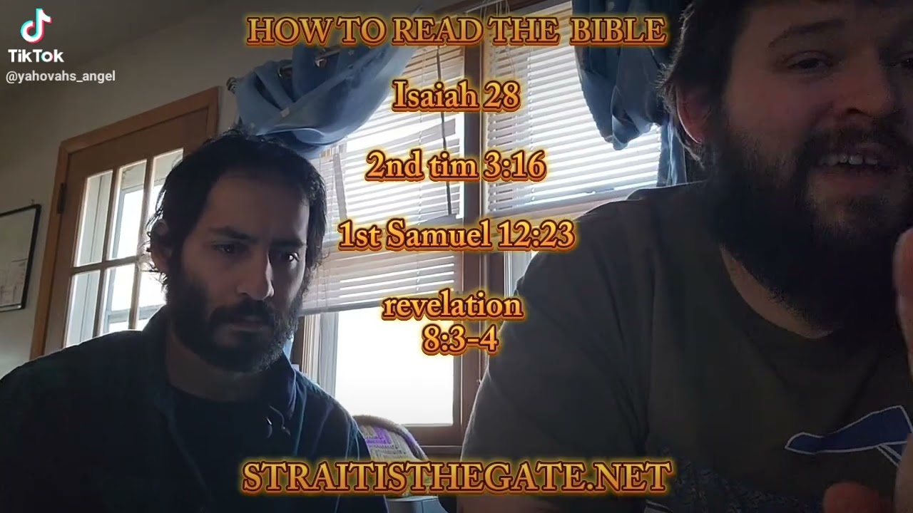 How to read the Bible with brother Cris