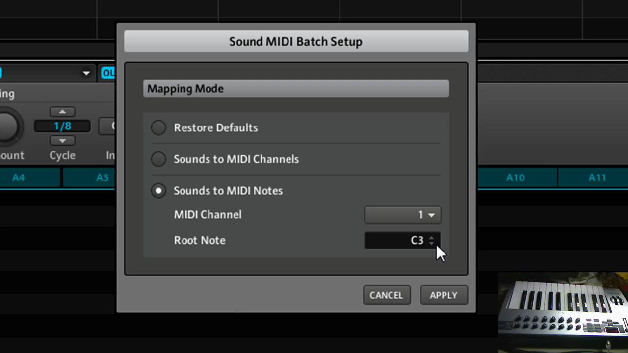 Native Instruments Maschine: how to spread kits out across your keyboard