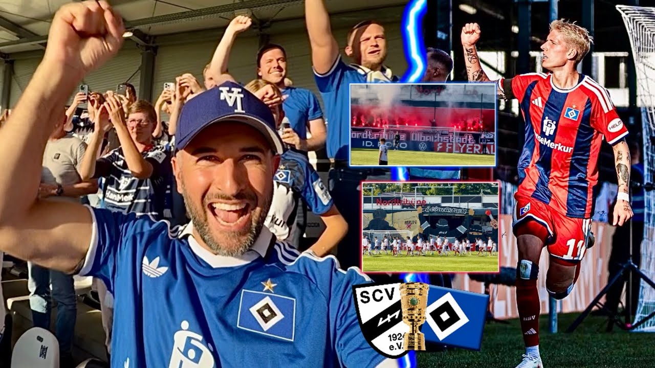 AUSNAHMEZUSTAND in VERL 🧨🧨 Der HSV ist DA! SC VERL vs. HSV DFB-Pokal Stadionvlog - Bardia Barati