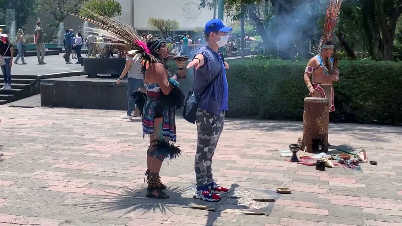 Limpia con Chamán Azteca en Chapultepec (CDMX/MÉXICO).