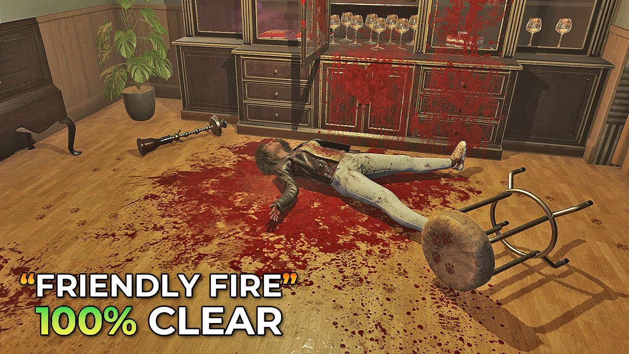 Crime Scene Cleaner – “Friendly Fire” 100% Walkthrough (Perfect Score, All Secrets & Cassettes)