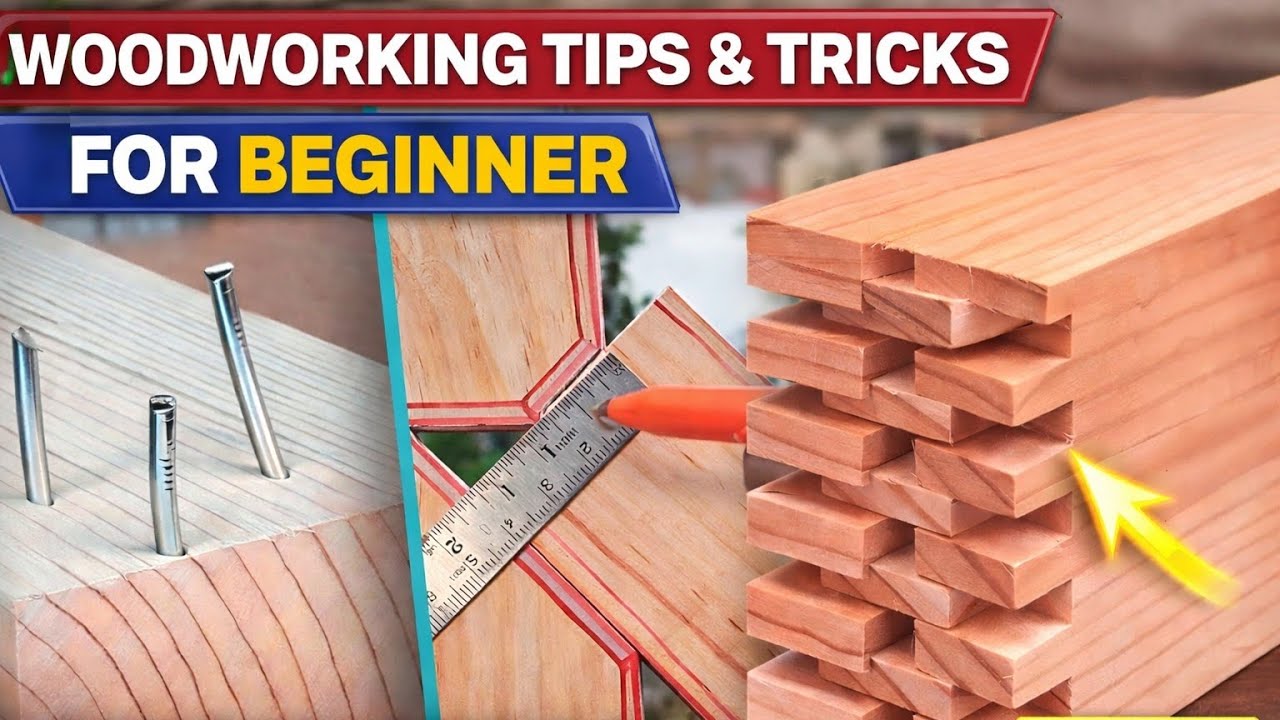Woodworking Tips and tricks compilation for beginner part 6 