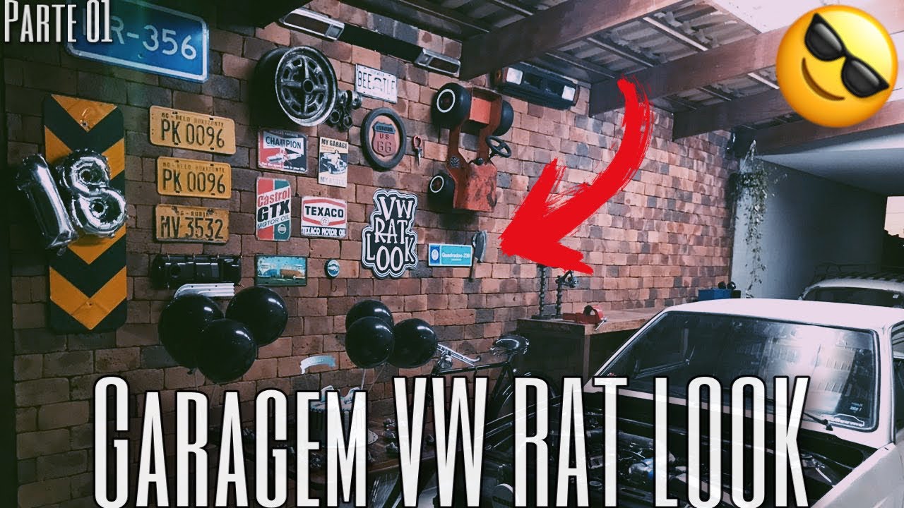 GARAGEM RETRO | GARAGEM VINTAGE | TOUR PELA GARAGEM (PARTE 1)