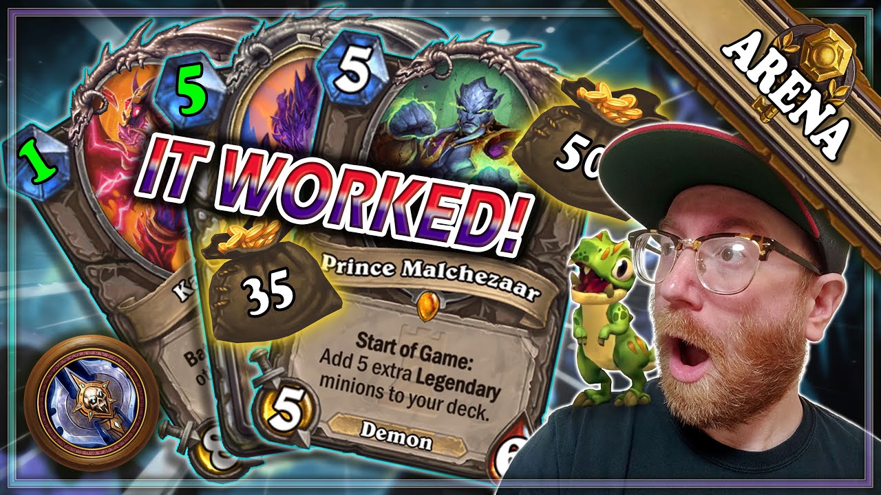 The Malchezaar DK that went INFINITE! | Hearthstone Arena