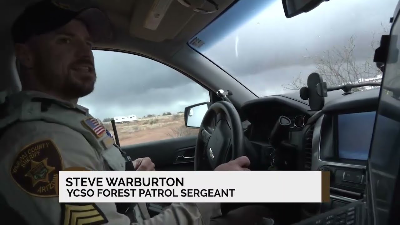 Arizona State Land Illegal Camping