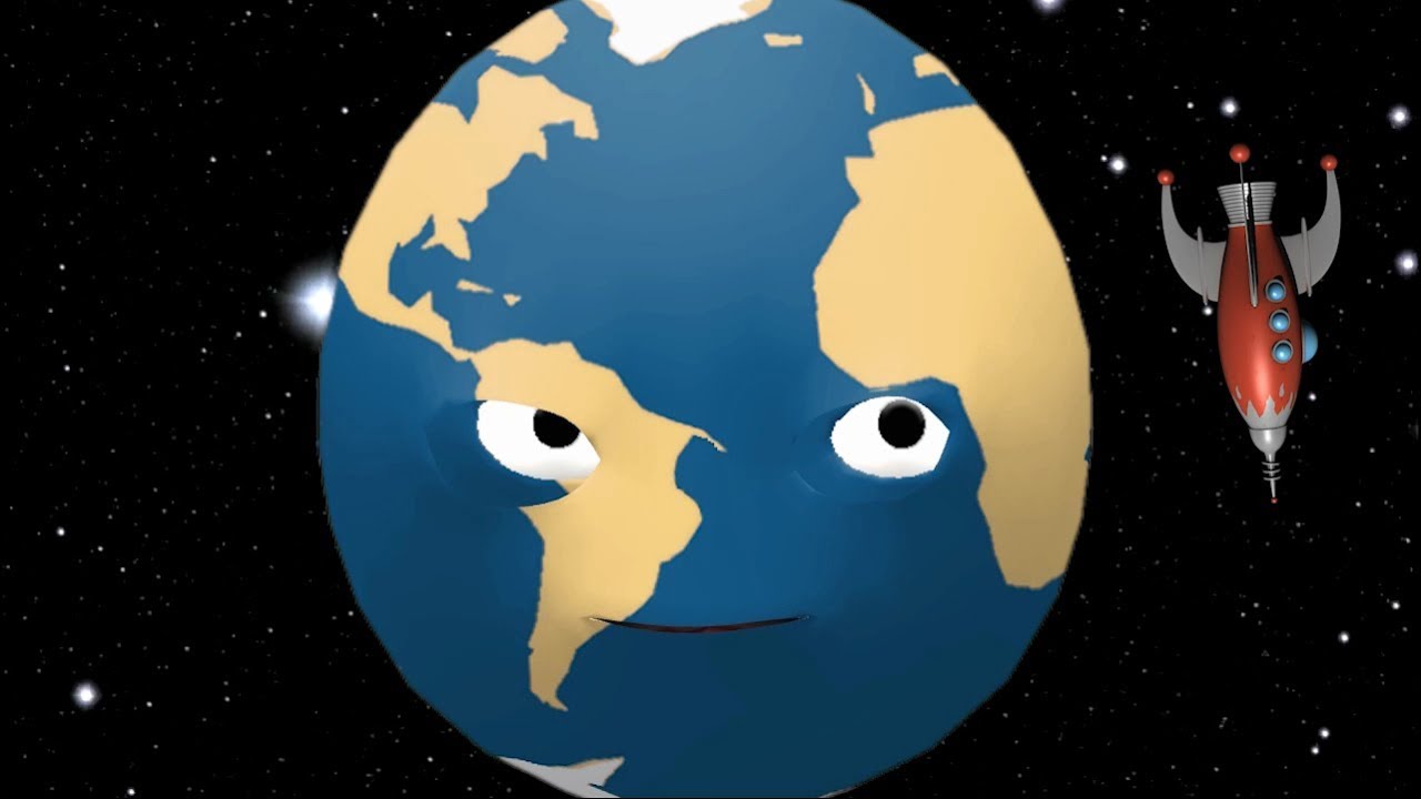 🌎The Rocket in Space goes round and round🌝Rocket Song | Nursery Rhymes Song for Kids