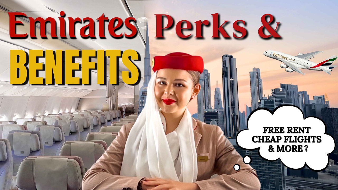 EMIRATES Accommodation & Benefits: What Perks You REALLY Get being Emirates Cabin Crew✈️