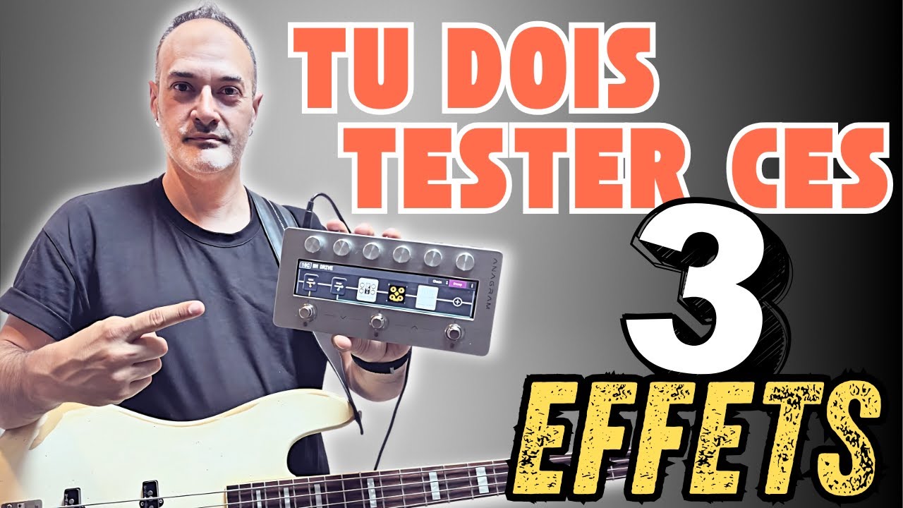 3 EFFETS pour TRANSCENDER ton jeu - Bruno Ramos - Bassiste Magazine #117