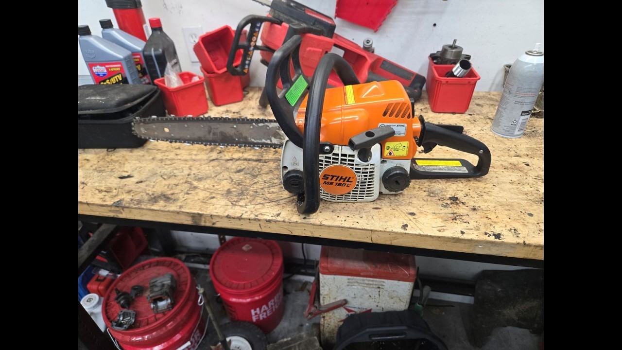 Stihl MS180C Found for Free