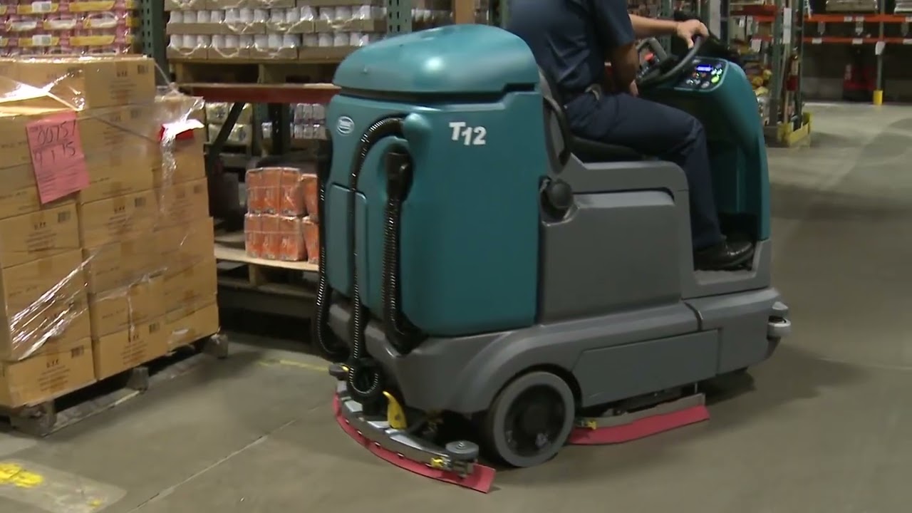 T12 Ride-On Scrubber: Low Cost of Ownership Features