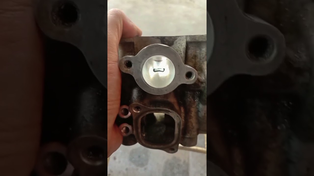 Porting Blok Head Suzuki smash Titan 130cc klep std #smashtitan #smashroadrace #suzukismash