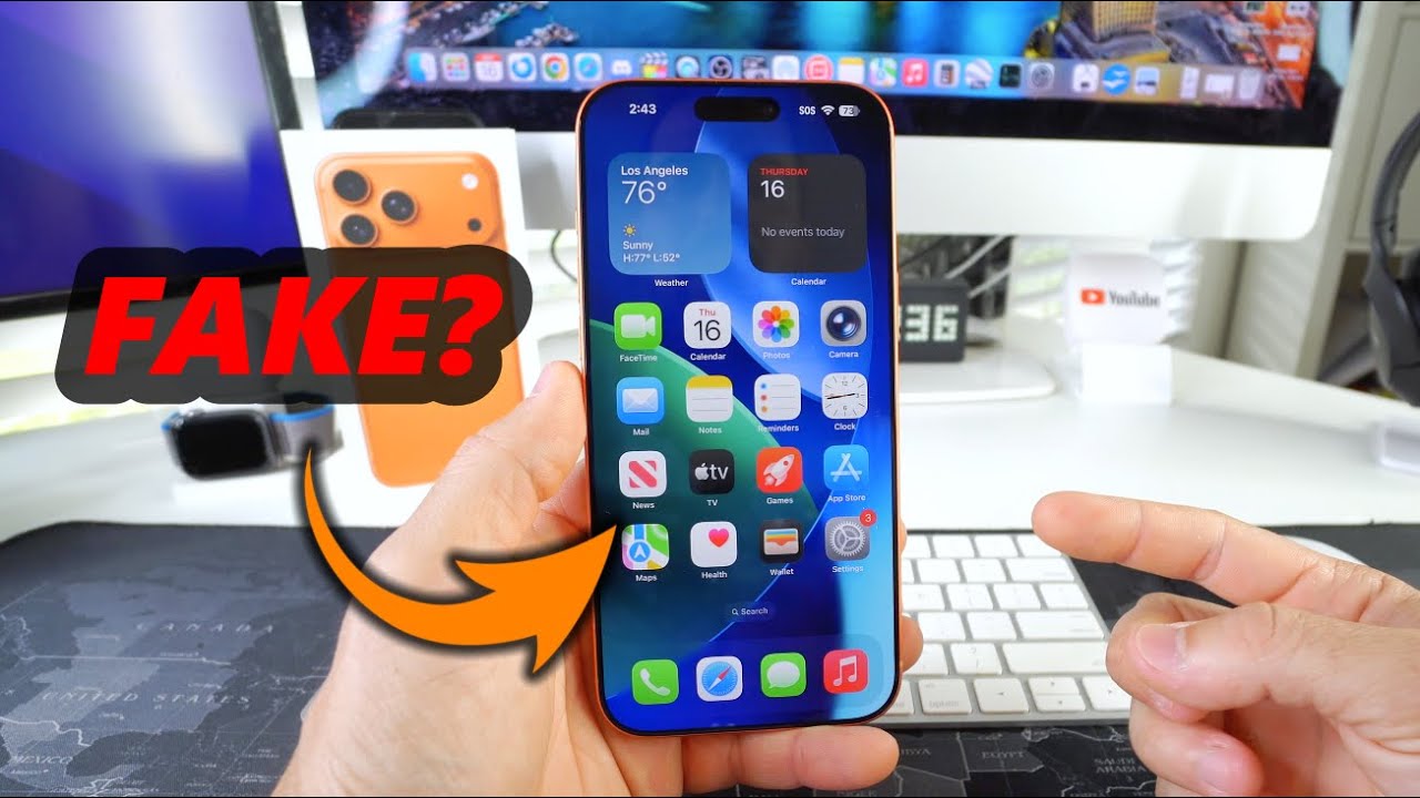 Как проверить подлинность и оригинальность iPhone 17 Pro Max