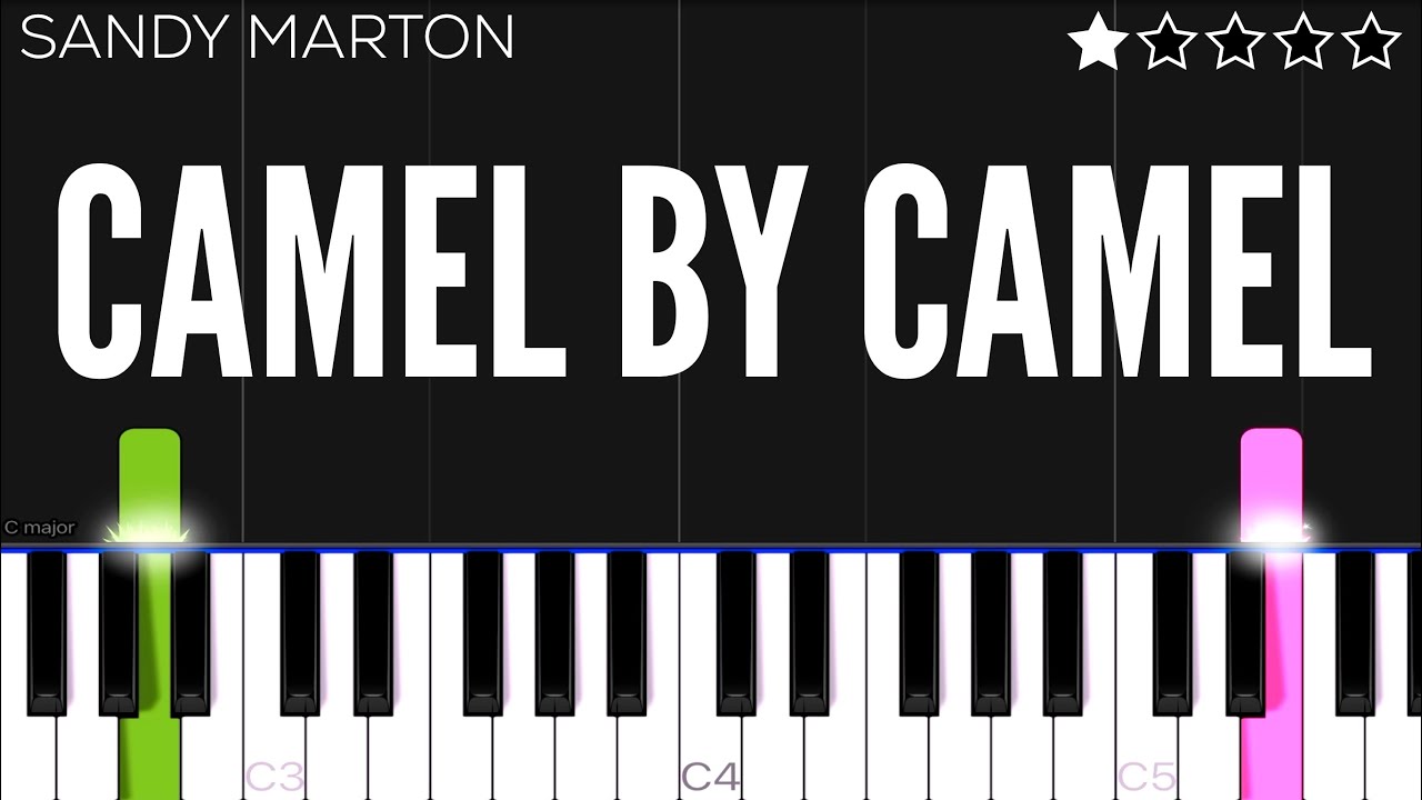 Sandy Marton - Camel by Camel | EASY Piano Tutorial