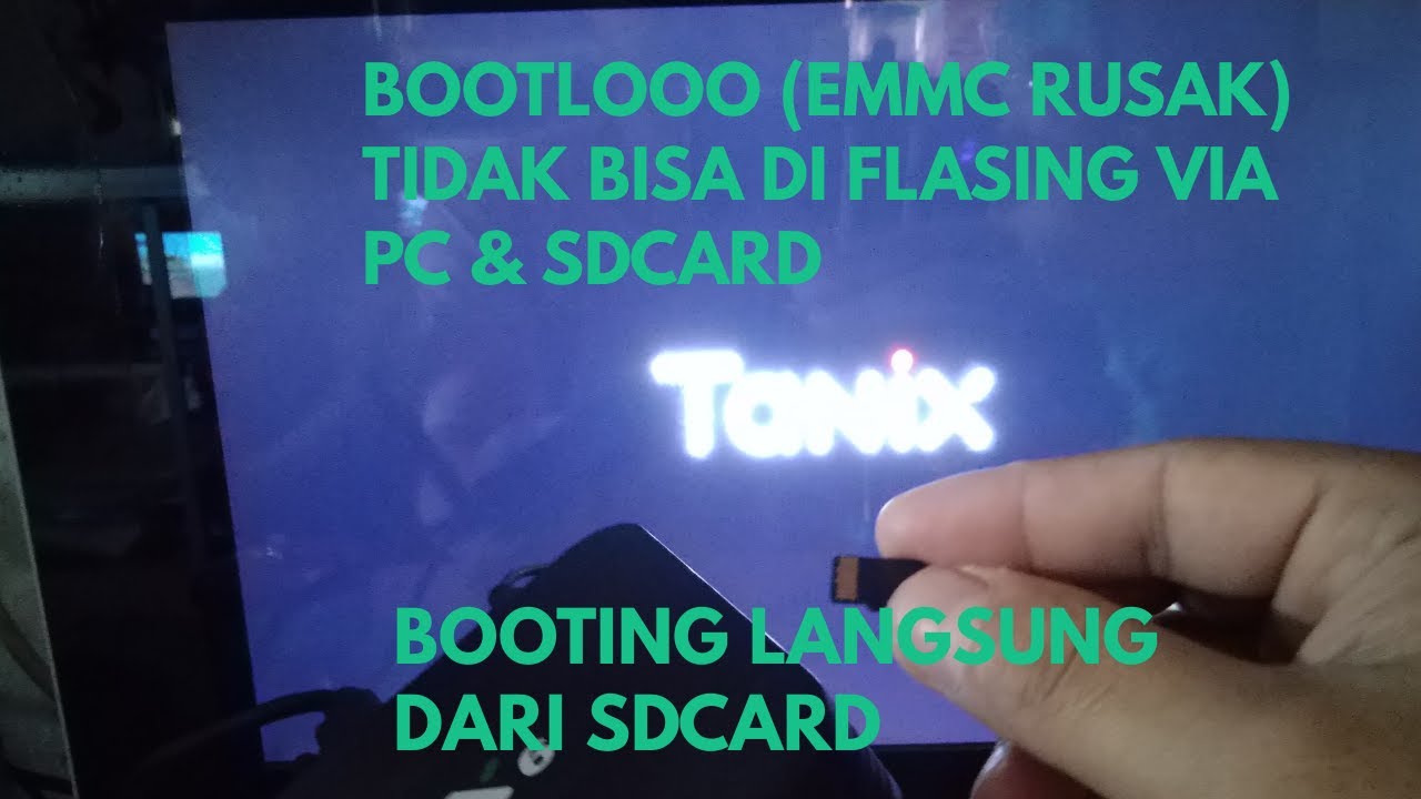 TX6 BOOT DARI SDCARD