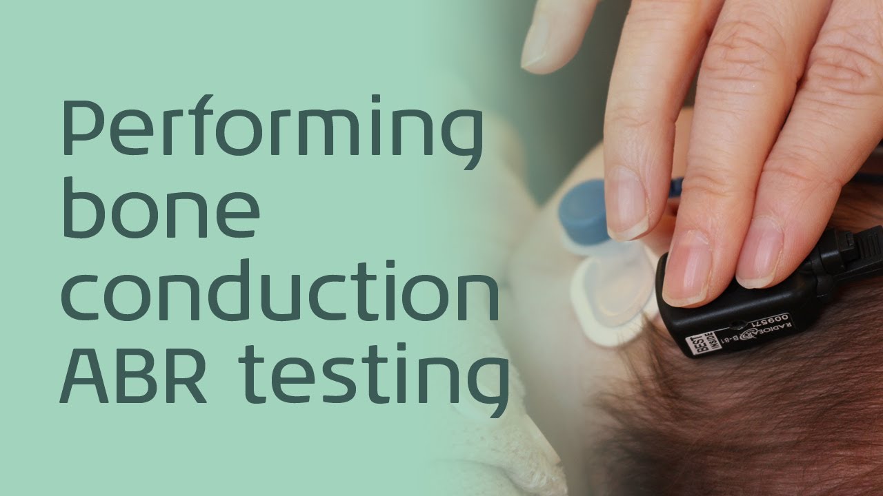 This is why you should perform bone conduction ABR testing