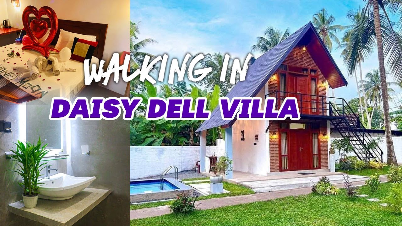 Daisy Dell Villa - Katunayake 😲🏡   Walking Tour 😍🐾| 4K | #ASMR | No Talking | Real Sounds