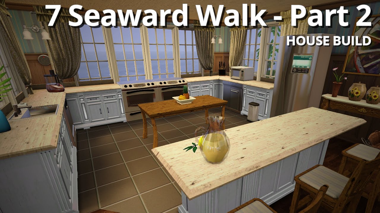The Sims 3 House Building - 7 Seaward Walk (Part 2 / 2) - Aluna Island