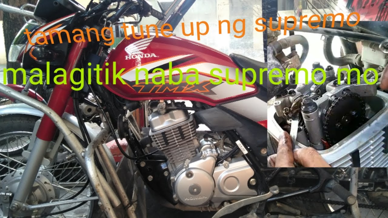 HONDA TMX SUPREMO 150 TAMANG VALVE TUNE UP AT VALVE CLEAANCE