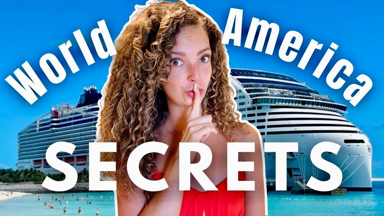 MSC WORLD AMERICA SECRETS/HACKS 🇺🇸🛳️ + 48 hours of crew life