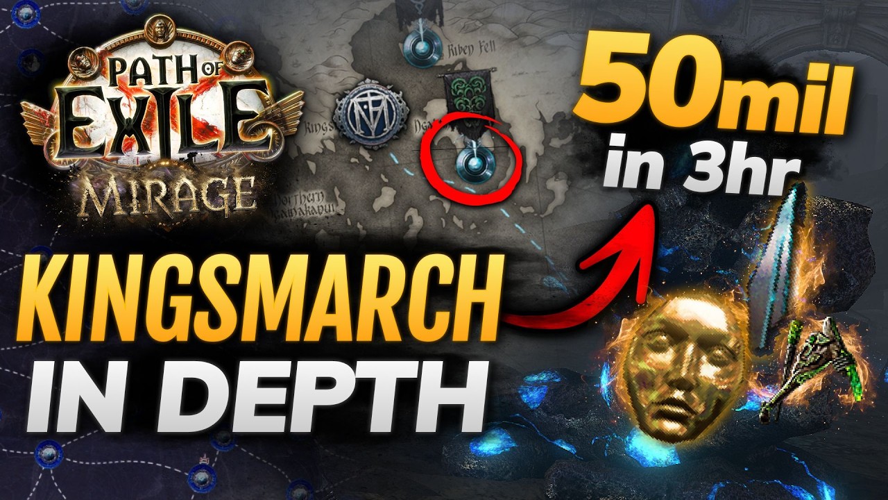 [PoE 3.28] Ore & Kingsmarch Farm GUIDE - IN DEPTH Shipment + Atlas Strats - Path of Exile