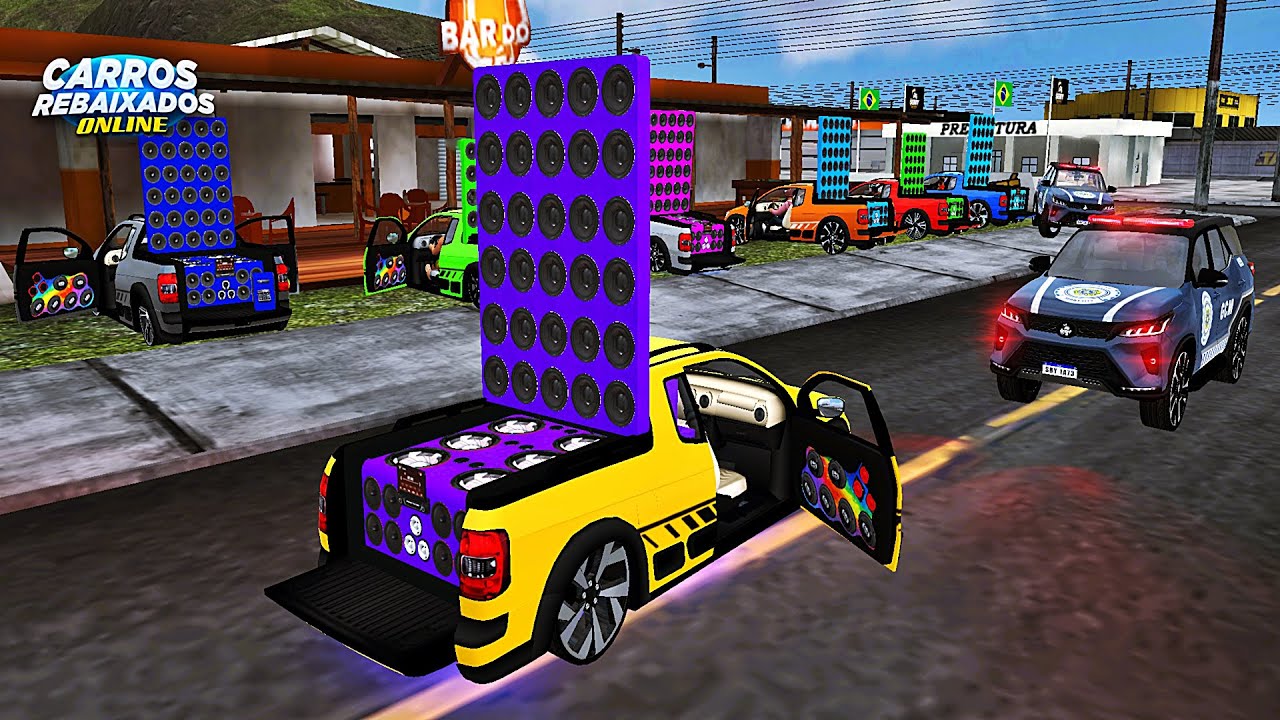 CARROS REBAIXADOS ONLINE | ENCONTRO DE SAVEIRO G5 DEBOXE NO BAR DO ZÉ E CHEGOU A GCM !
