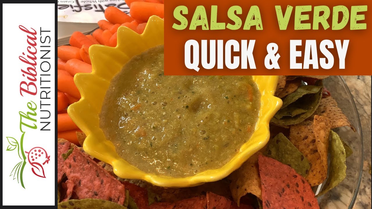 Health Benefits of Green Tomatoes And How To Make Best Salsa Recipe!