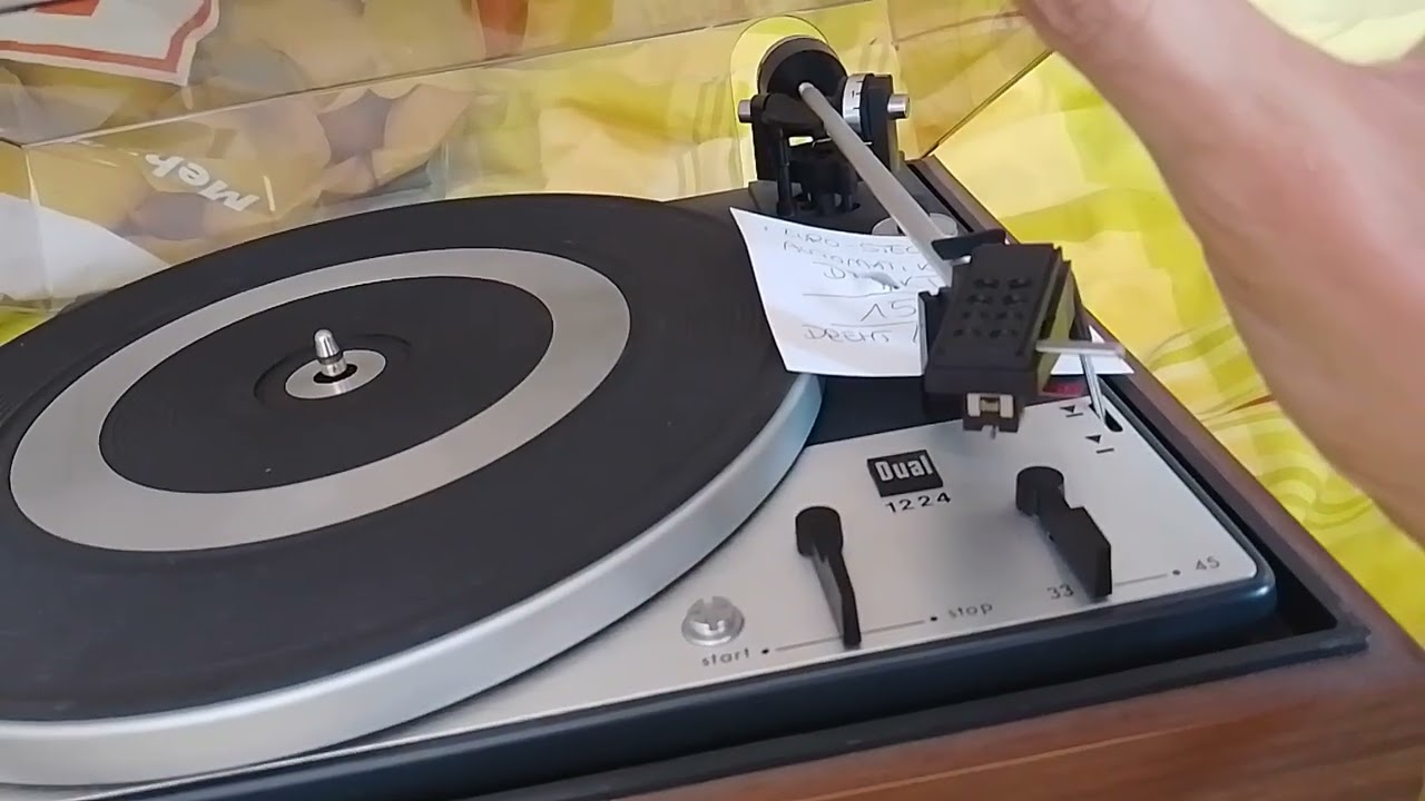SERIA TECHNICZNA ODCINEK 3 NOWY NABYTEK GRAMOFON DUAL TYM RAZEM MODEL 1224 1973 1978