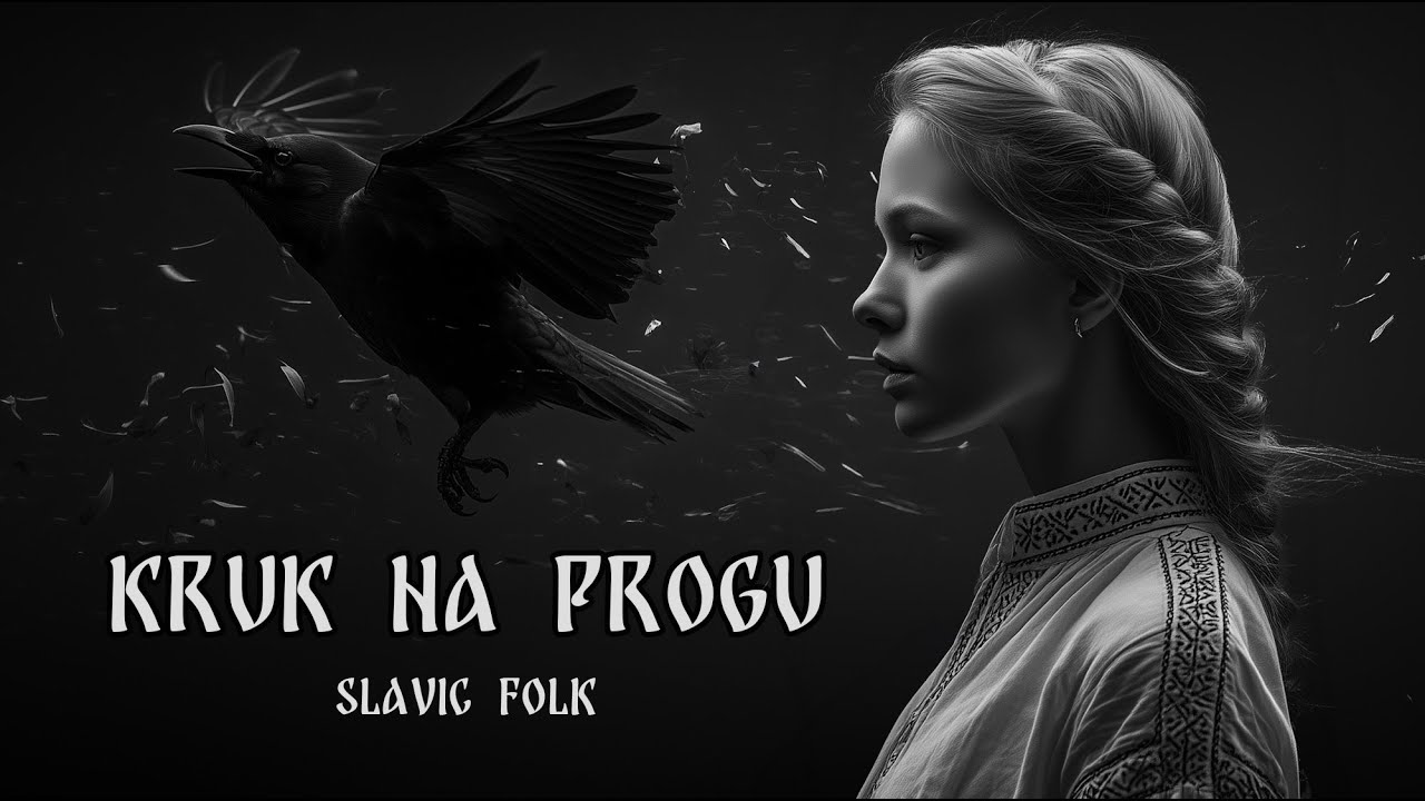 Kruk na progu – słowiański folk | folktronica | AI Video