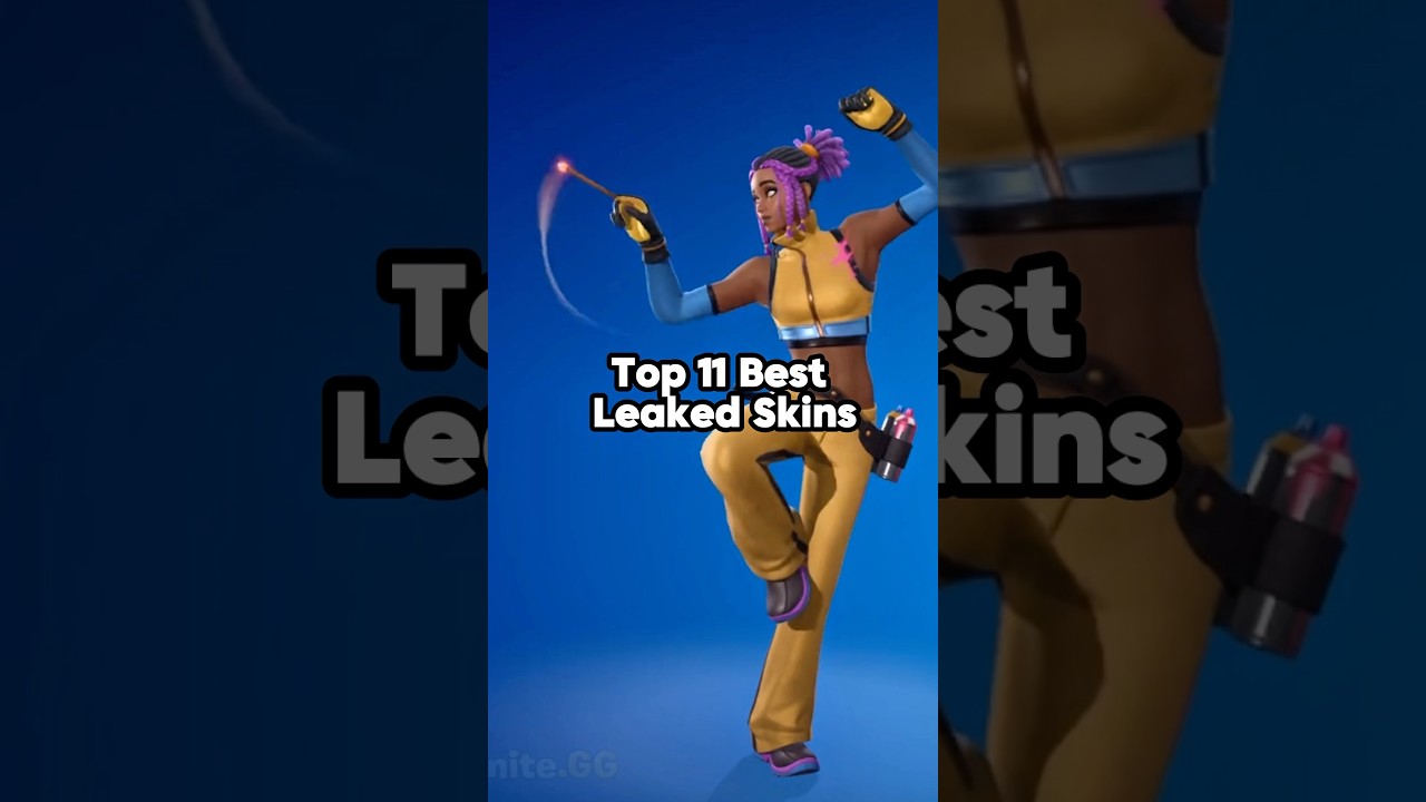 Top 11 Best Leaked Skins #fortnite #ad #starwars #gaming #fortnitecollab #fortniteleaks