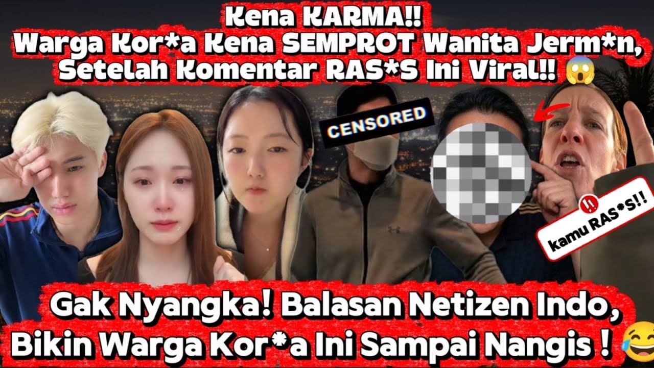 Balasan Netizen Indo, Bikin Warga Kor*a Ini Sampai Nangis! 😱 #reaksibule