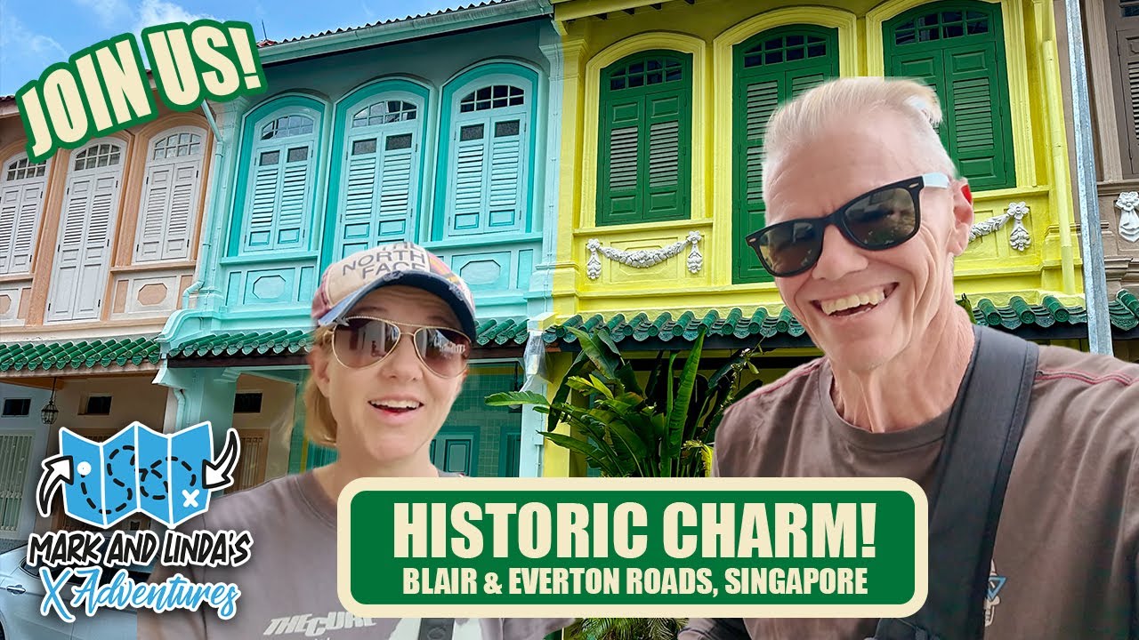 Exploring Blair and Everton Roads: Pastel Houses, Architecture, & History in Singapore #singapore