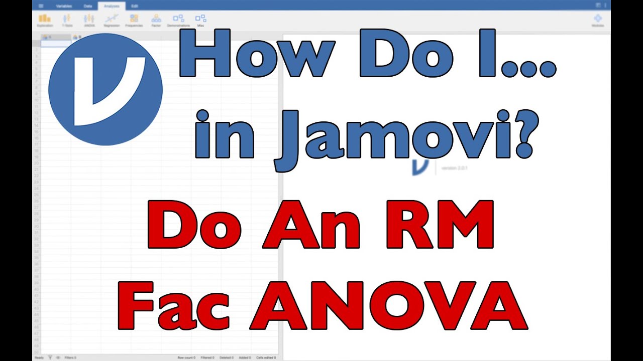 How do I... DO A FACTORIAL REPEATED MEASURES ANOVA in Jamovi? (2022)