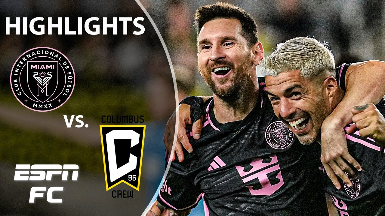 🚨 Supporters' Shield CLINCHED 🚨 Inter Miami vs. Columbus Crew | MLS Highlights | ESPN FC