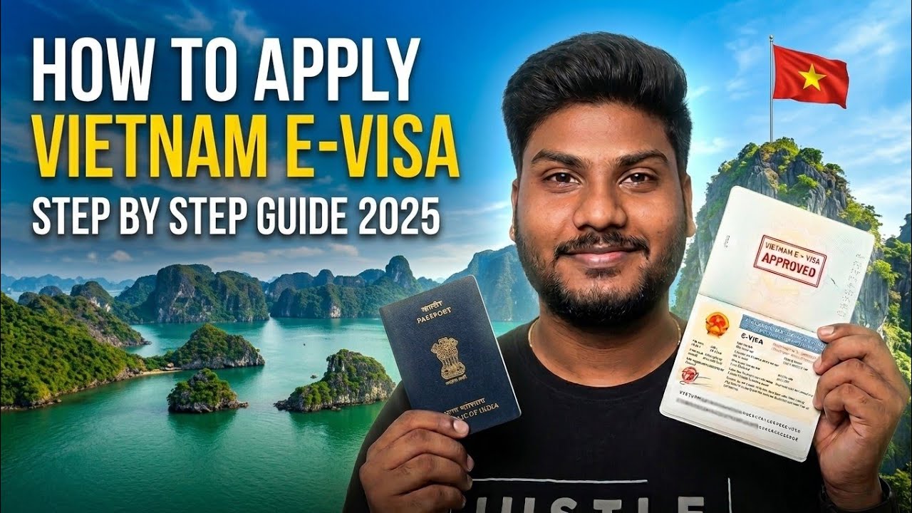 Vietnam E-Visa 2025 | Apply Online Step-by-Step | Latest Updates for Indians