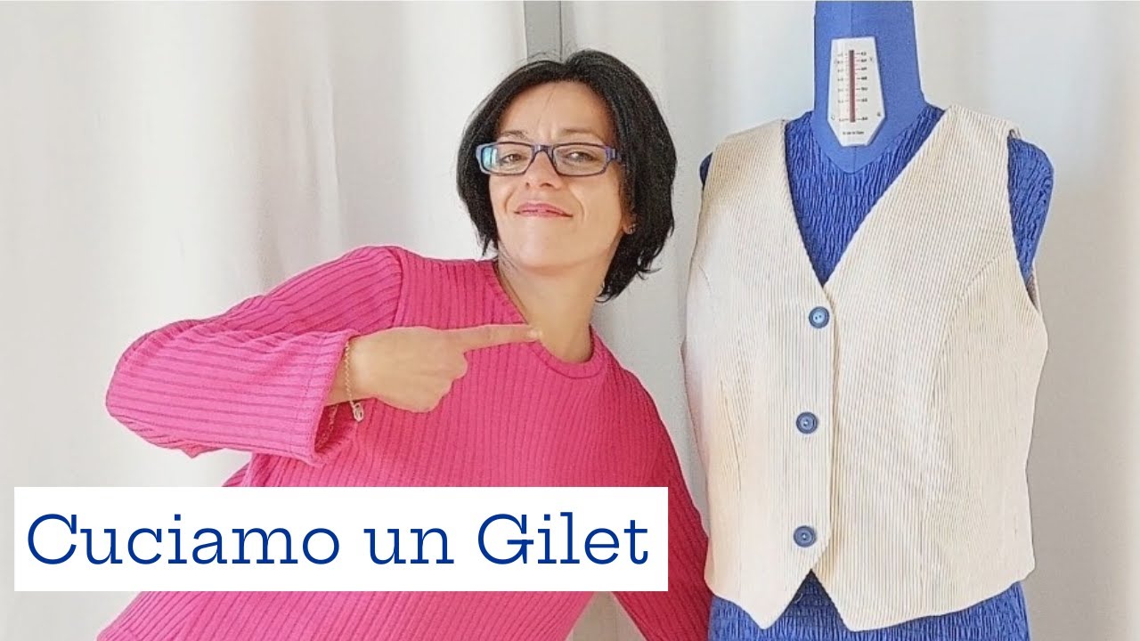 Gilet foderato: cuciamolo passo passo da zero