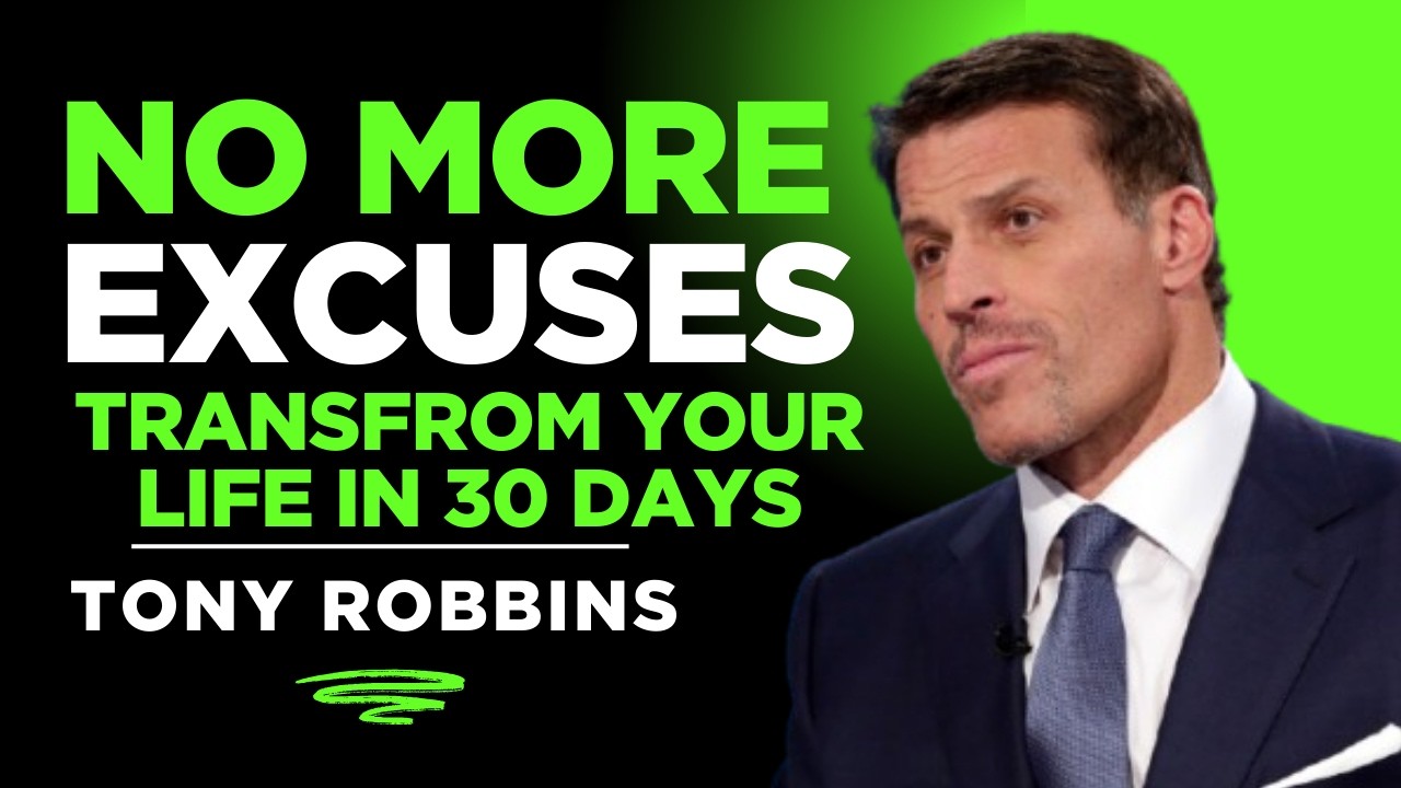 No More Excuses – Take Control of Your Life Today | Tony Robbins Inspired Motivation 🔥