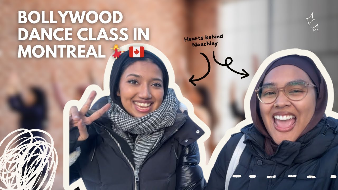 We Run a Bollywood Dance Class in Montreal 💃🔥 | Naachlay Vlog