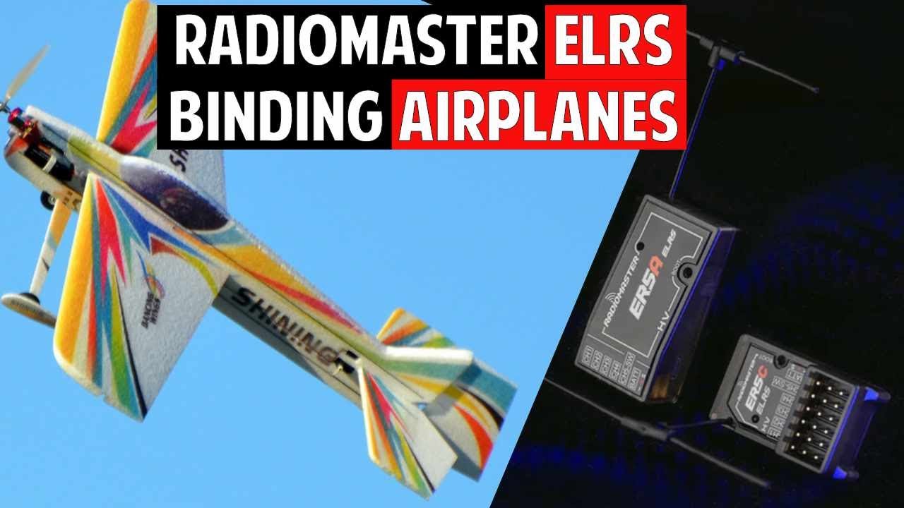 Как привязать приемник RadioMaster ELRS Fixed Wing к ER5A