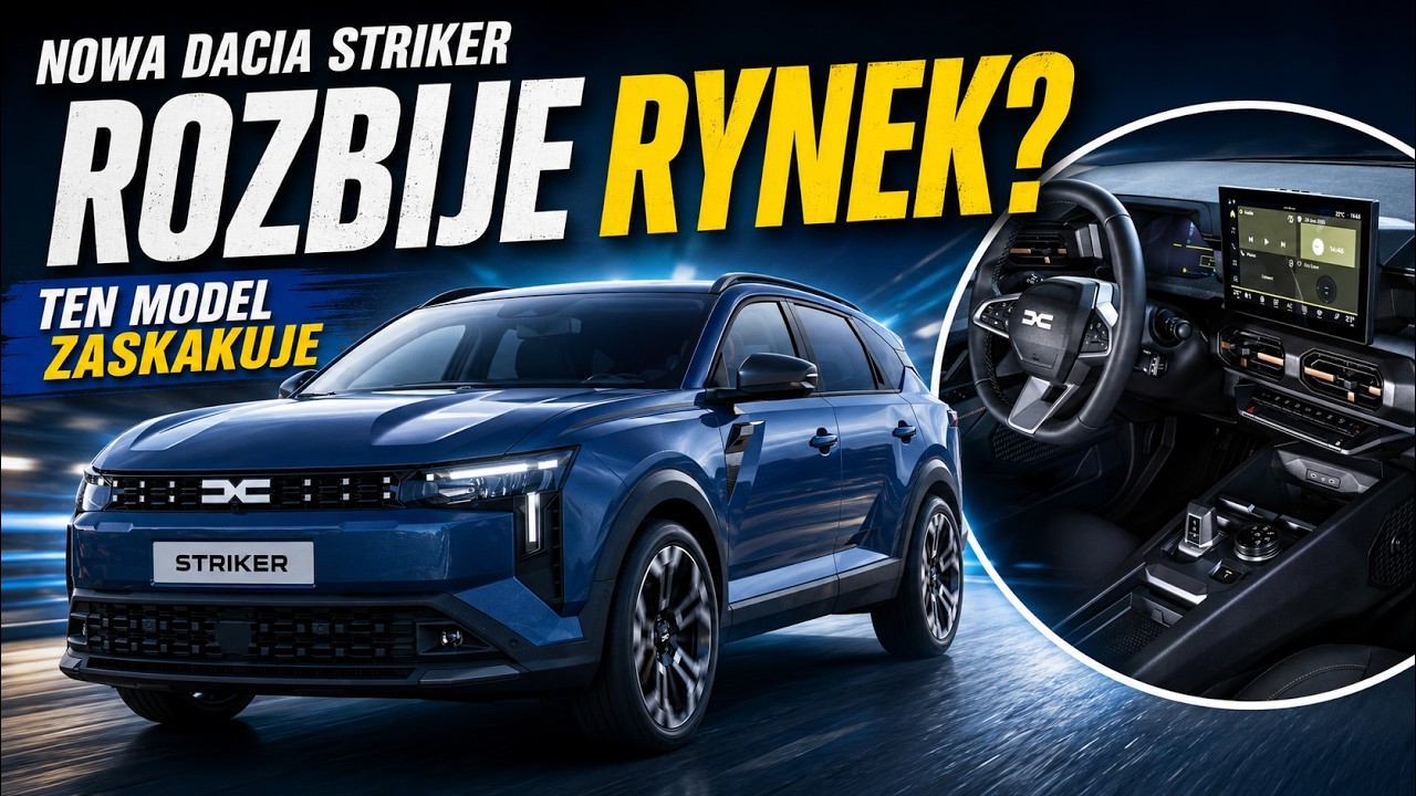 NOWA DACIA STRIKER 2026 &ndash; TEN SAMOCH&Oacute;D MOŻE ROZBIĆ RYNEK!