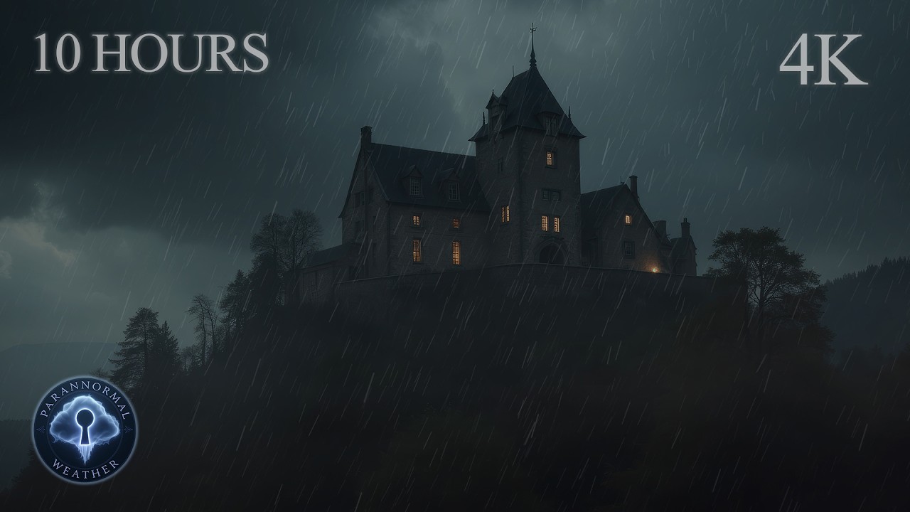 The Castle That Never Sleeps | 10 Hours of Storm & Midnight Vigil