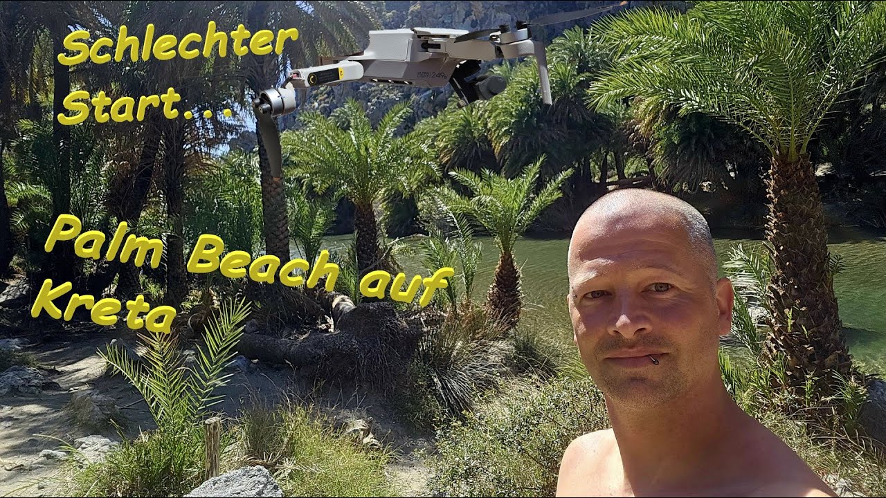 #6 Unter Palmen auf Kreta (Preveli) und zu den Hippiehöhlen von Matala | Vanlife Kreta