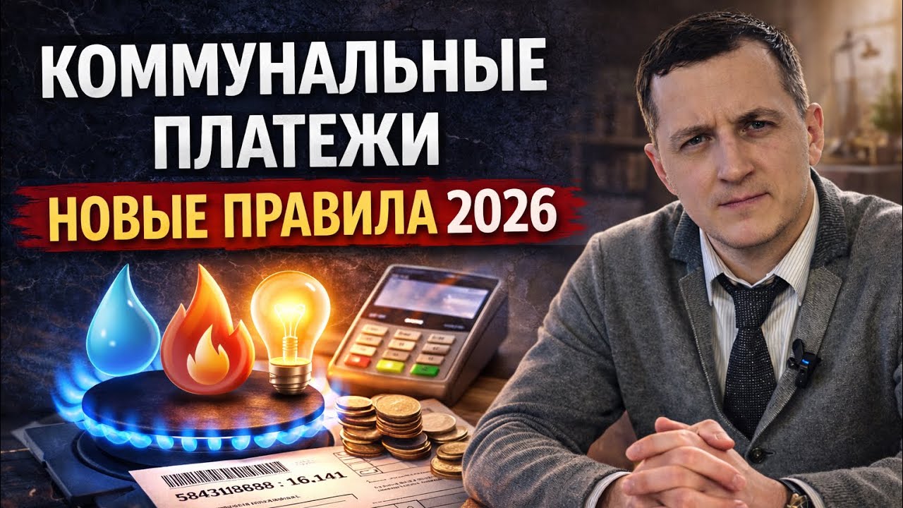 Четыре изменения в порядке оплаты коммунальных услуг в 2026 году