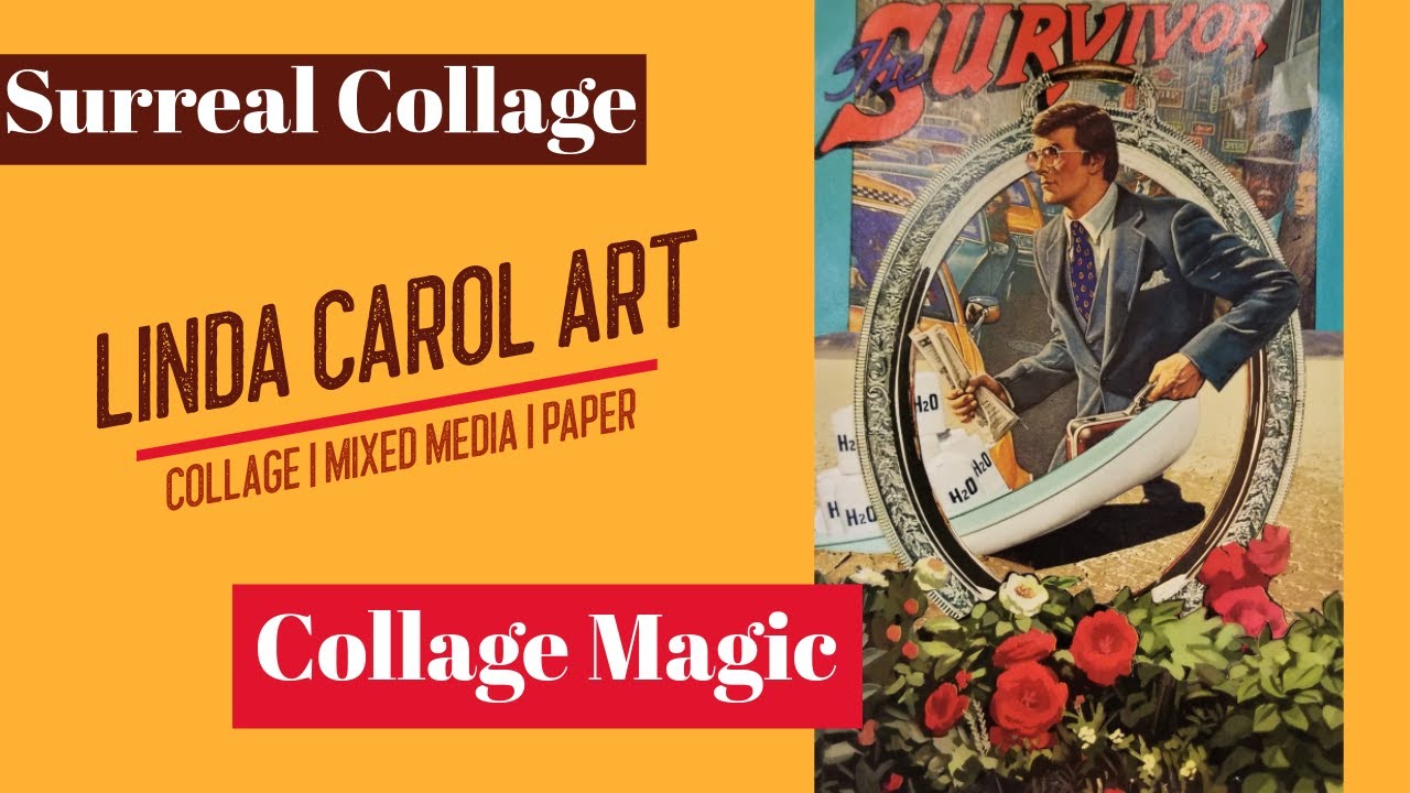 Surreal Magazine Collage | Linda Carol Art | Collage | Mixed Media