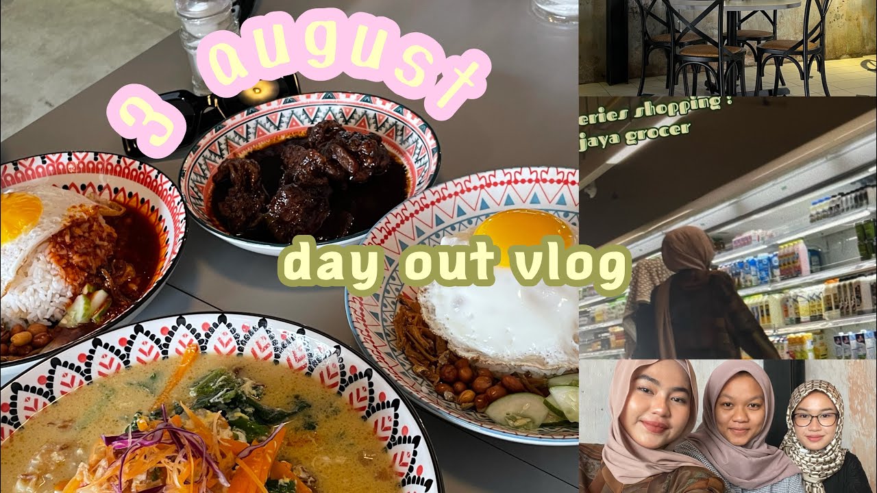 3AUG : breakfast,cinema,shopping 📷