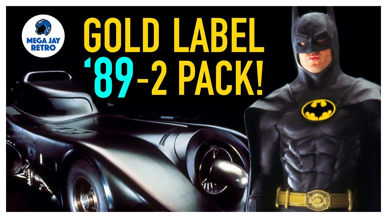 Анонсирован набор Gold Label '89 Batman & Batmobile 2 Pack от McFarlane Toys - DC Multiverse - Me...